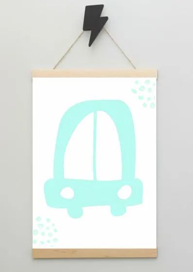 blekitne-auto-plakat-20x30-cm