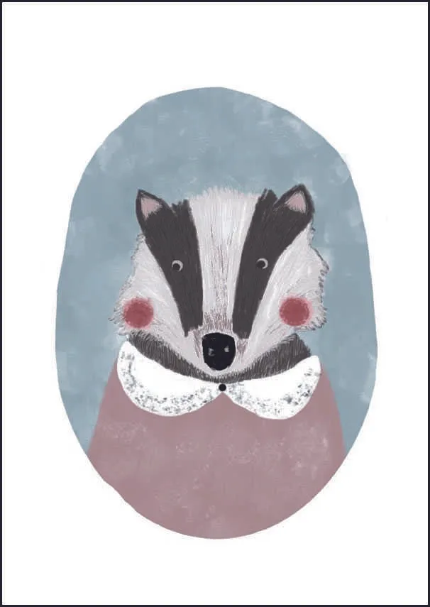 borsuk-plakat-20x30-cm