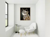feathered-cat-plakat-20x30-cm-stan-nowy