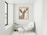 feathered-deer-plakat-20x30-cm-stan-nowy