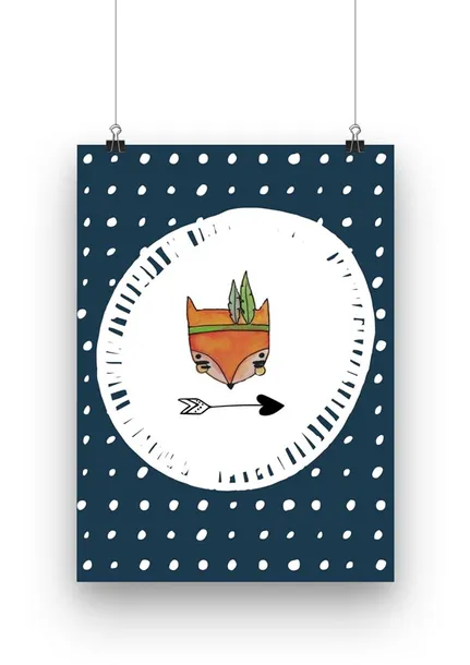 fox-plakat-20x30-cm-stan-nowy