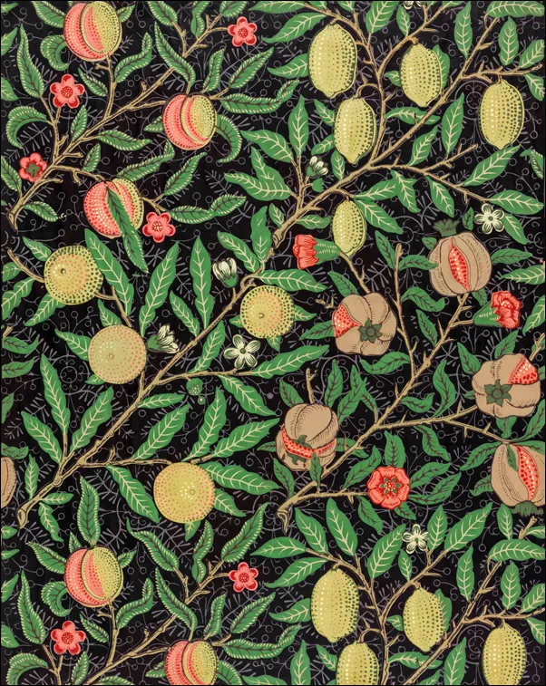 fruit-pattern-william-morris-plakat-20x30-cm