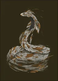 feathered-shake-plakat-20x30-cm