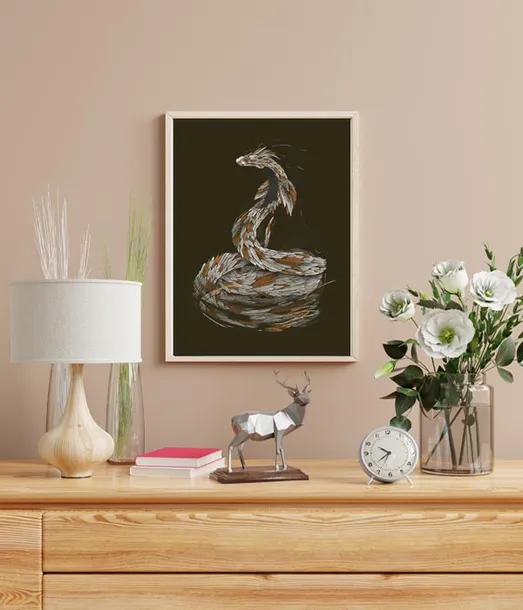 feathered-shake-plakat-20x30-cm-stan-nowy
