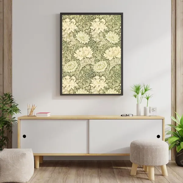 chrysanthemum-pattern-william-morris-plakat-30x