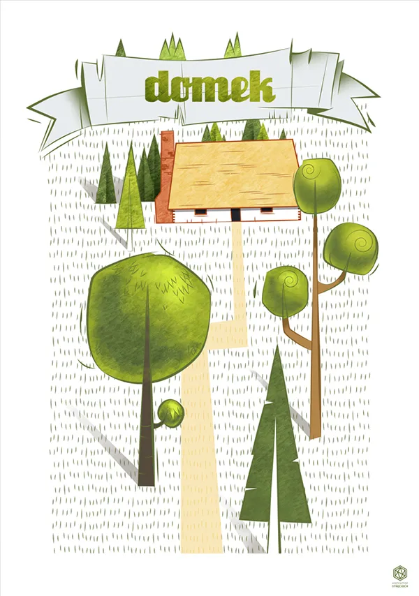 domek-plakat-30x40-cm