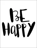 be-happy-plakat-40x60-cm