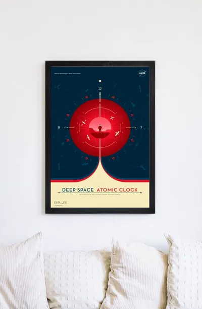 atomic-clock-red-plakat-50x70-cm-stan-nowy