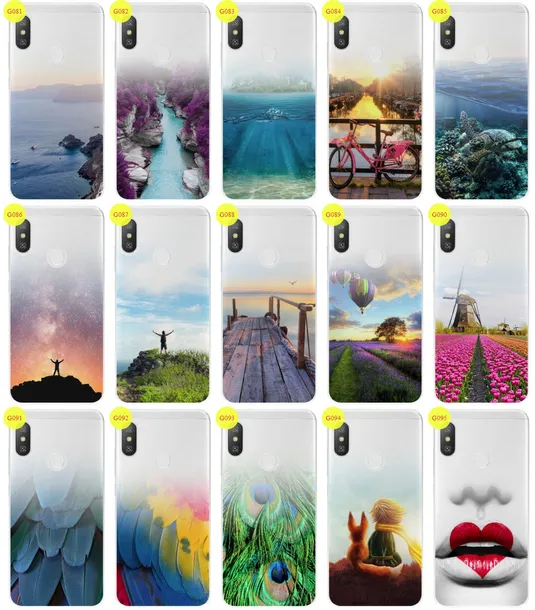 xiaomi-mia2-lite-mi-a2-lite-etui-gradient-nadruk-material-tworzywo-sztuczne