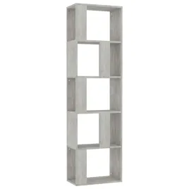 regal-na-ksiazki-przegroda-szarosc-betonu-45x24x159-cm