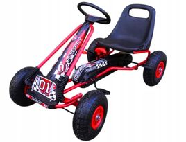 Zdjęcie produktu GOKART G1 NA PEDAŁA POMPOWANE KOŁA, HAMULEC RĘCZNY