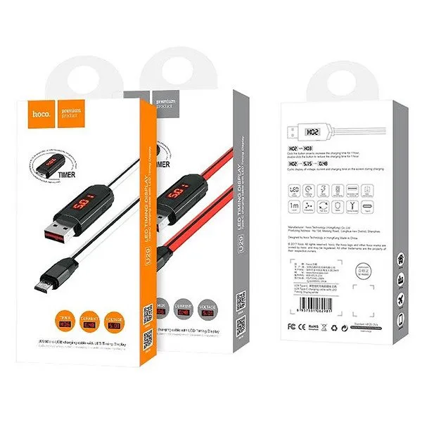 hoco-u29-led-kabel-usb-micro-usb-usb-b-1-metr-dlugosc-przewodu-1-m