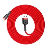 baseus-cafule-kabel-lightning-3-metry-qc-2a-stan-nowy-kolor-czerwony