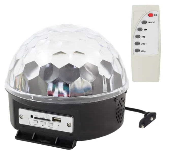zs39-projektor-kula-disco-mp3-pilot-stan-nowy-waga-z-opakowaniem-1-kg