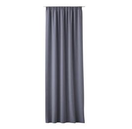 Zdjęcie produktu Zasłona gotowa Aura na taśmie 140x250 (ciemnoszara)