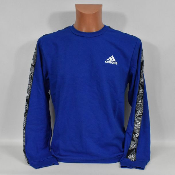 Adidas essentials tape discount sweatshirt