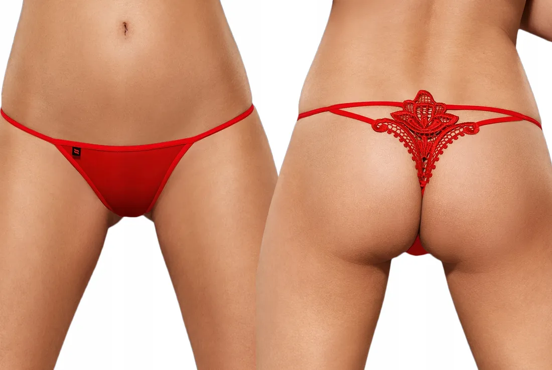 obsessive-stringi-luiza-thong-czerwone-l-xl-stan-nowy