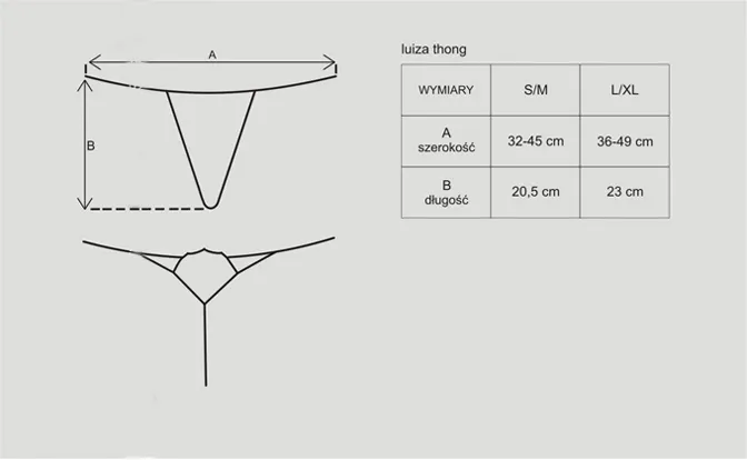 obsessive-stringi-luiza-thong-czerwone-l-xl