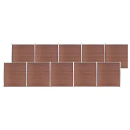 ogrodzenie-do-ogrodu-wpc-1737-x-186-cm-brazowe