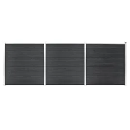 ogrodzenie-do-ogrodu-wpc-526-x-186-cm-szare