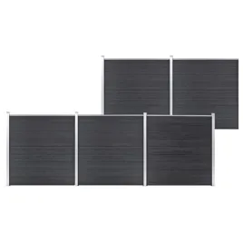 ogrodzenie-do-ogrodu-wpc-872-x-186-cm-szare