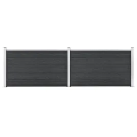 ogrodzenie-ogrodowe-wpc-353x106-cm-szare