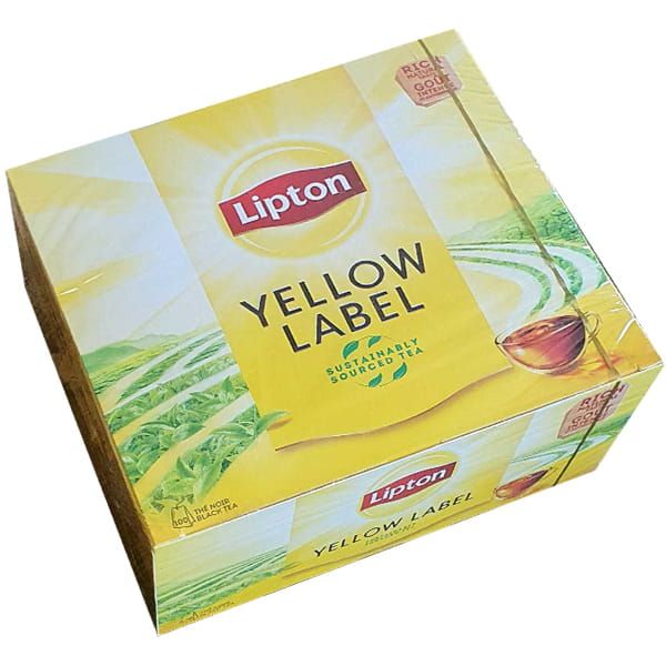 Lipton Yellow Label 100 KOPERT herbata ekspresowa
