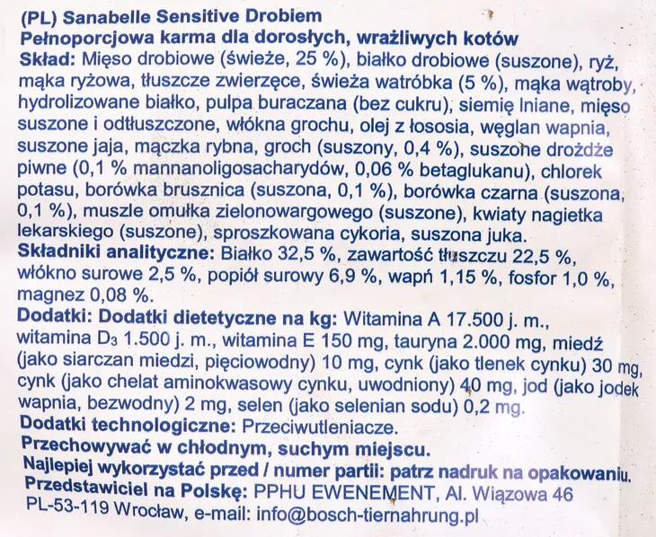 bosch-sanabelle-sensitive-10kg