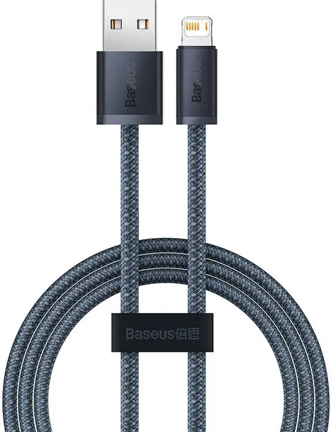 kabel-baseus-dynamic-series-usb-a-lightning-2-4a-1m-szary