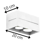 plafon-quado-pro-2-bialy-loft-reflektor-stan-nowy