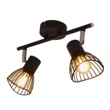 fly-listwa-2x40w-e14-czarny-stan-nowy-glebokosc-8-cm