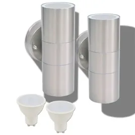 lampy-scienne-zewnetrzne-2-szt-stal-nierdzewna-gora-dol