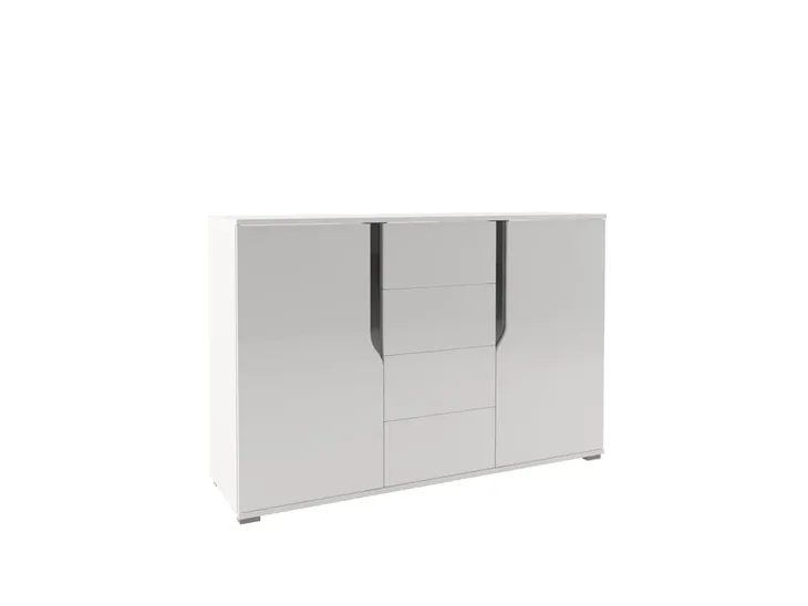 komoda-lanco-135-bialy-polysk-stan-nowy