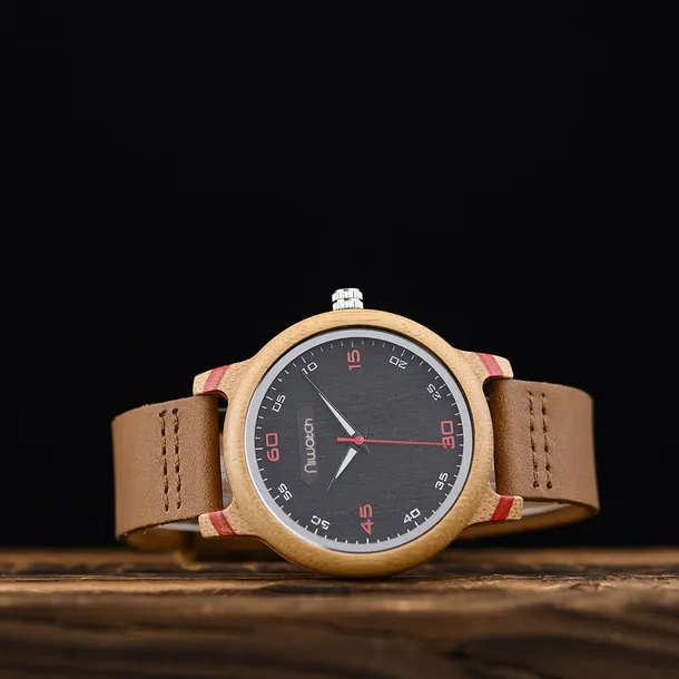 zegarek-drewniany-niwatch-basic-red