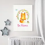 plakat-w-ramce-be-clever-a4-stan-nowy