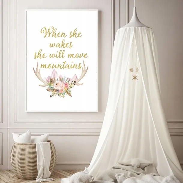 plakat-w-ramce-boho-flowers-3-a3-stan-nowy