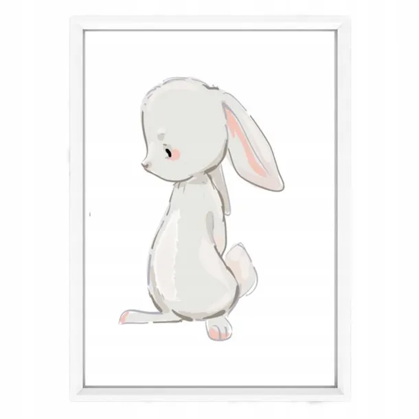 plakat-w-ramce-cute-bunny-2-a3