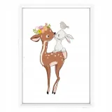 plakat-w-ramce-cute-deer-1-a4