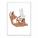 plakat-w-ramce-cute-deer-2-a3