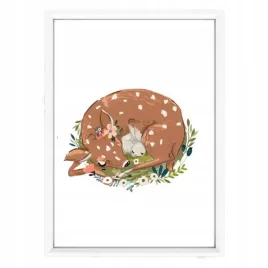 plakat-w-ramce-cute-deer-3-a3