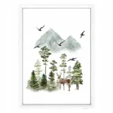 plakat-w-ramce-forest-equilibrum-a4
