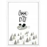 plakat-w-ramce-good-day-a4