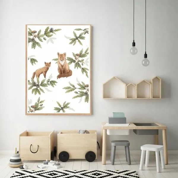 plakat-w-ramce-las-a4-w-ramce-stan-nowy