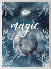 plakat-w-ramce-life-is-magic-a3
