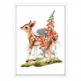 plakat-w-ramce-little-deer-a3