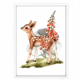 plakat-w-ramce-little-deer-a3