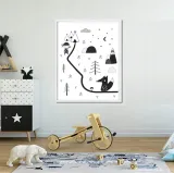 plakat-w-ramce-little-explorer-3-a3-stan-nowy