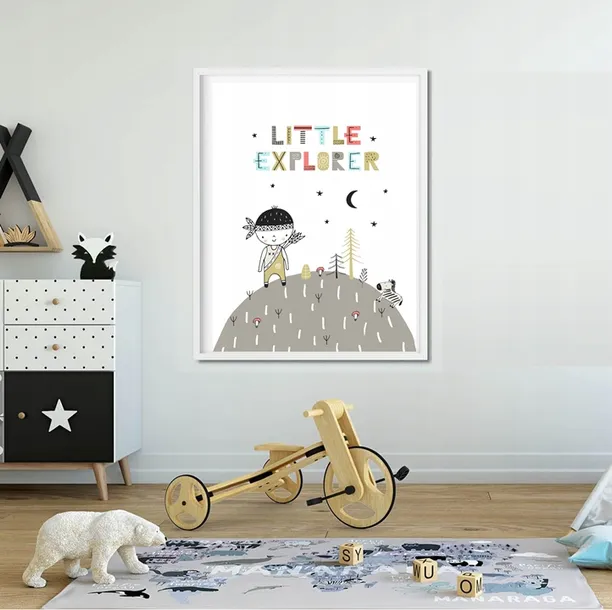 plakat-w-ramce-little-explorer-4-a3-stan-nowy