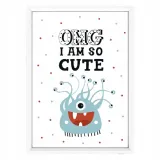 plakat-w-ramce-omg-so-cute-a3