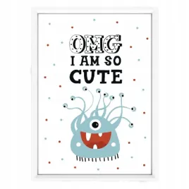 plakat-w-ramce-omg-so-cute-a3